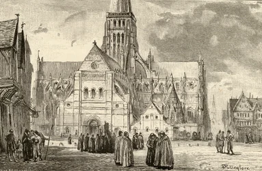 Ansicht der alten St. Paul